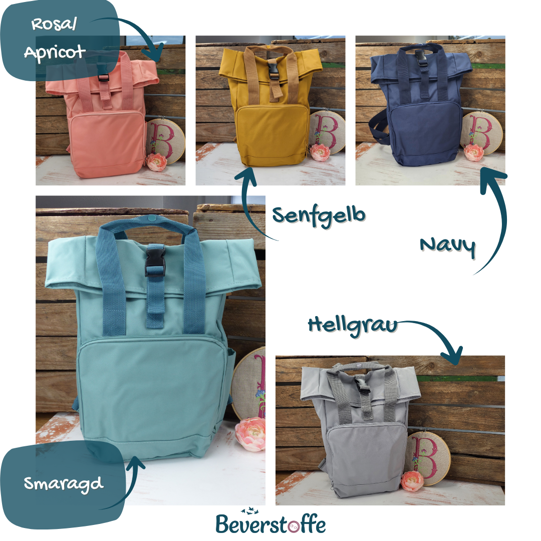 Rucksack- Name mit Schmetterling