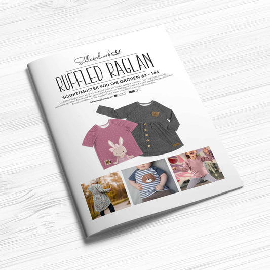 "Ruffled Raglan" von Schleiferlwerk (Gr.62-146)