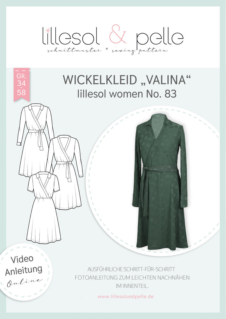 Lillesol women No.83 Wickelkleid "Valina"