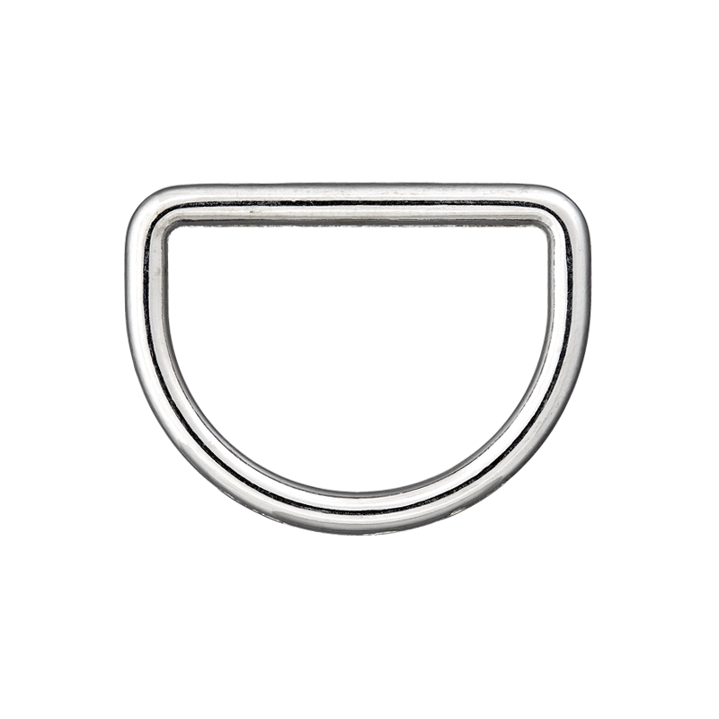 Metall-D-Ring,25mm, silber