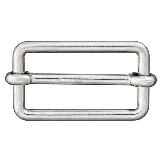 Metallschließe, 25mm, silber