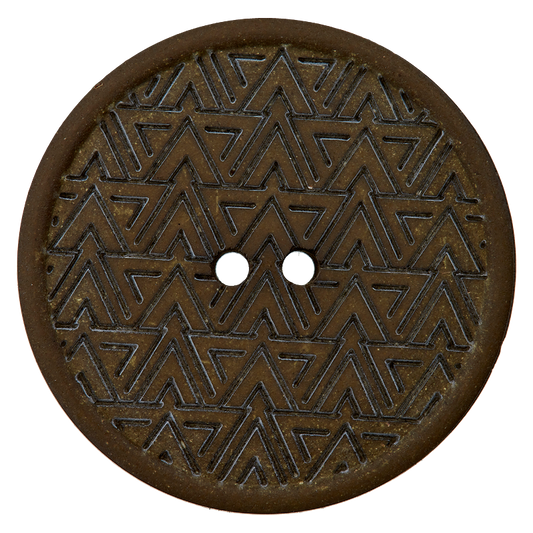 Hanf/Polyesterknopf Recycelt, 28mm