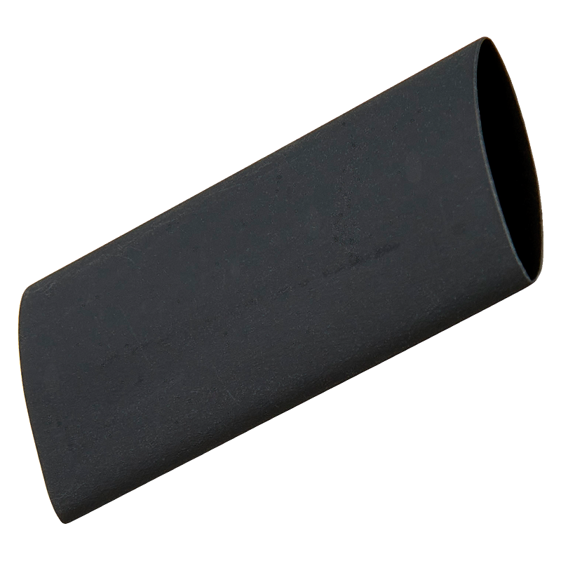 Schrumpfschlauch Kordelende, 35mm, schwarz