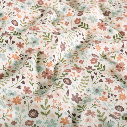 Jersey Druck "Blümchen"