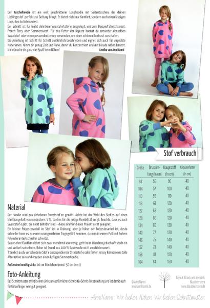 "Longhoodie" von AnniNanni