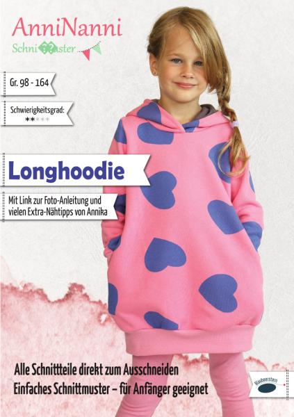 "Longhoodie" von AnniNanni
