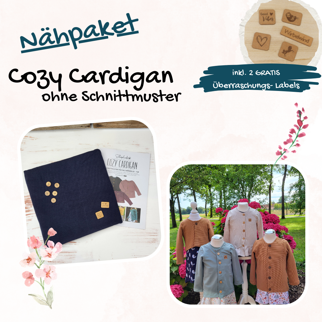 Nähpaket - Cozy Cardigan