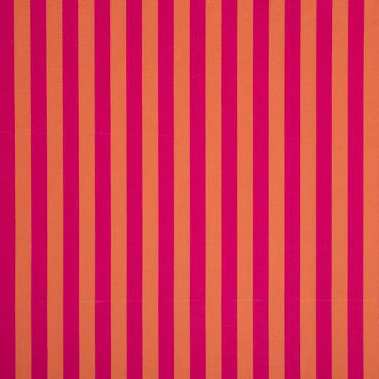 Canvas Blockstreifen rot-orange