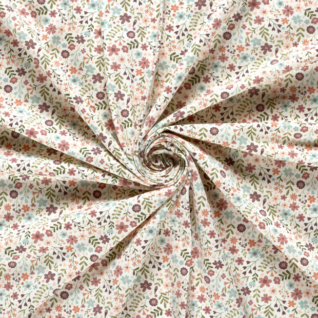 Jersey Druck "Blümchen"
