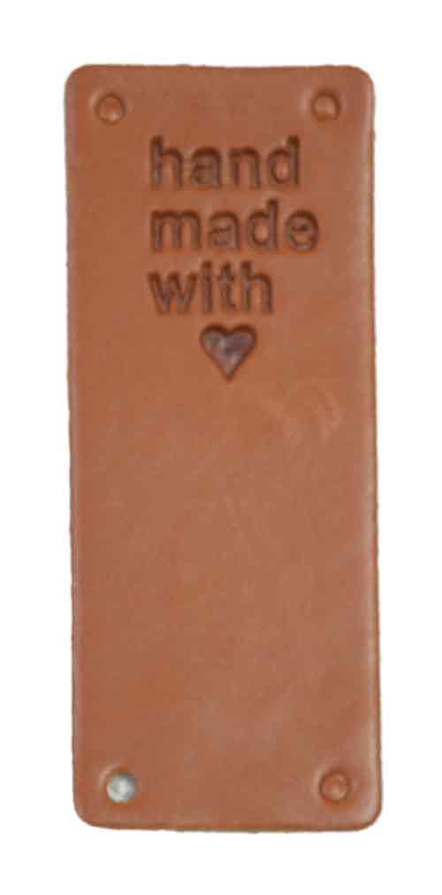 Applikation (Handmade längs Herz)