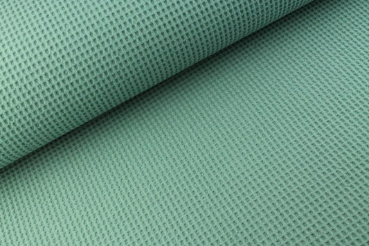 Waffelpique, Dark Old Green