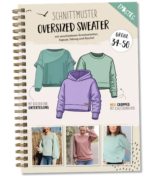 Oversized Sweater Damen (Gr.34-50)