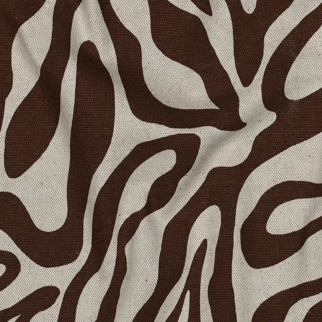 Canvas "Animal Print" Braun