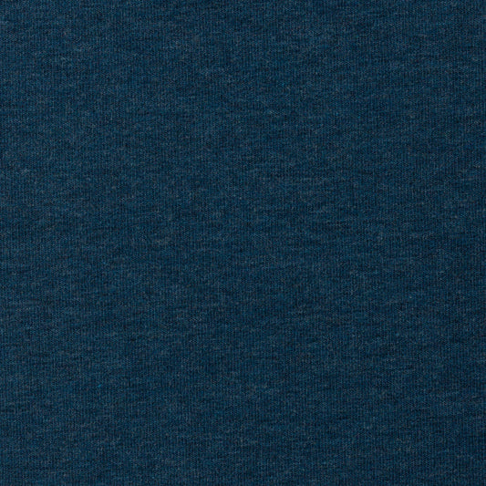 French Terry - Maike- Dunkel Petrol Meliert