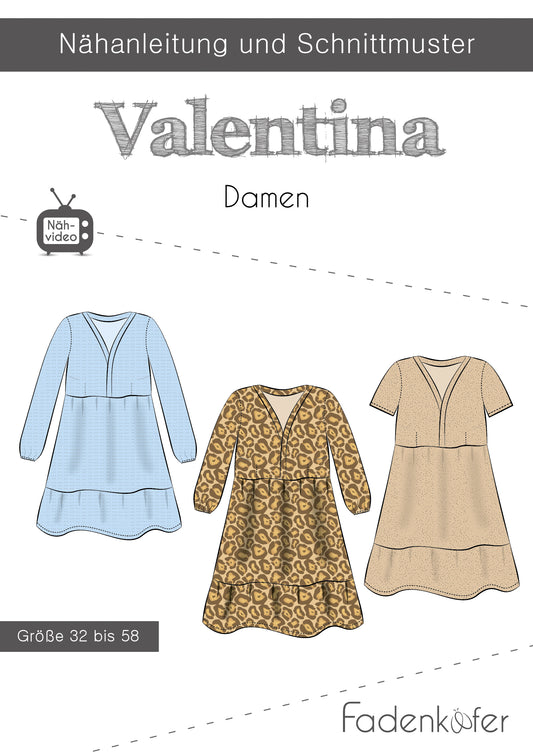Kleid "Valentina" für Damen von Fadenkäfer