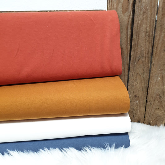 BASIC Stoffpaket 7 Uni- Bündchen