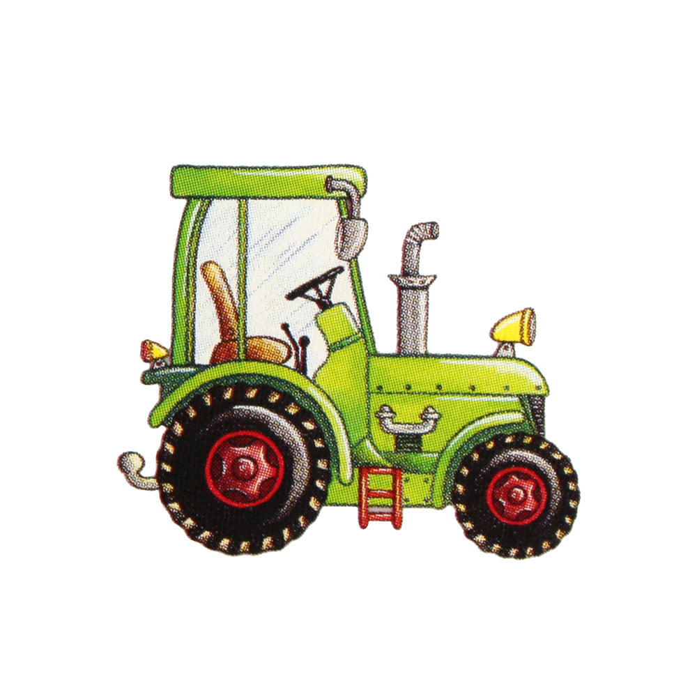 Bügelmotiv Traktor klein