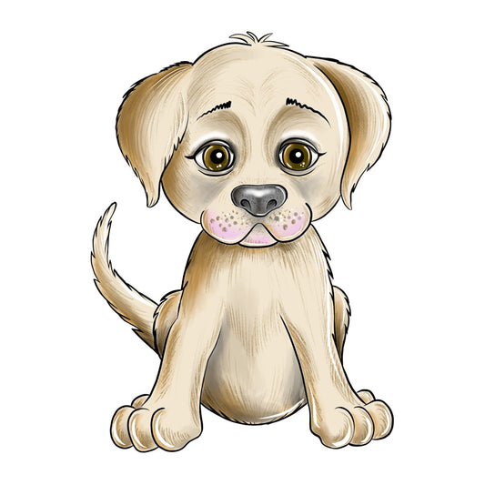 Bügelbild Labrador