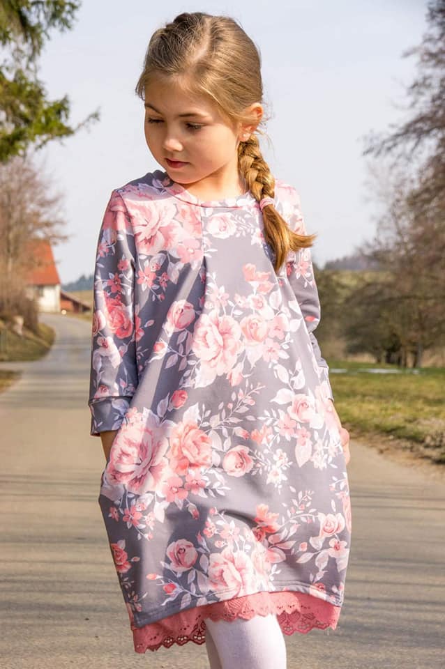 Kleid "Amelie" für Kinder von Fadenkäfer