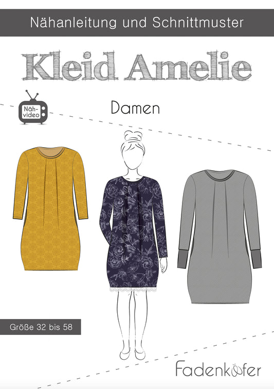 Kleid "Amelie" für Damen von Fadenkäfer