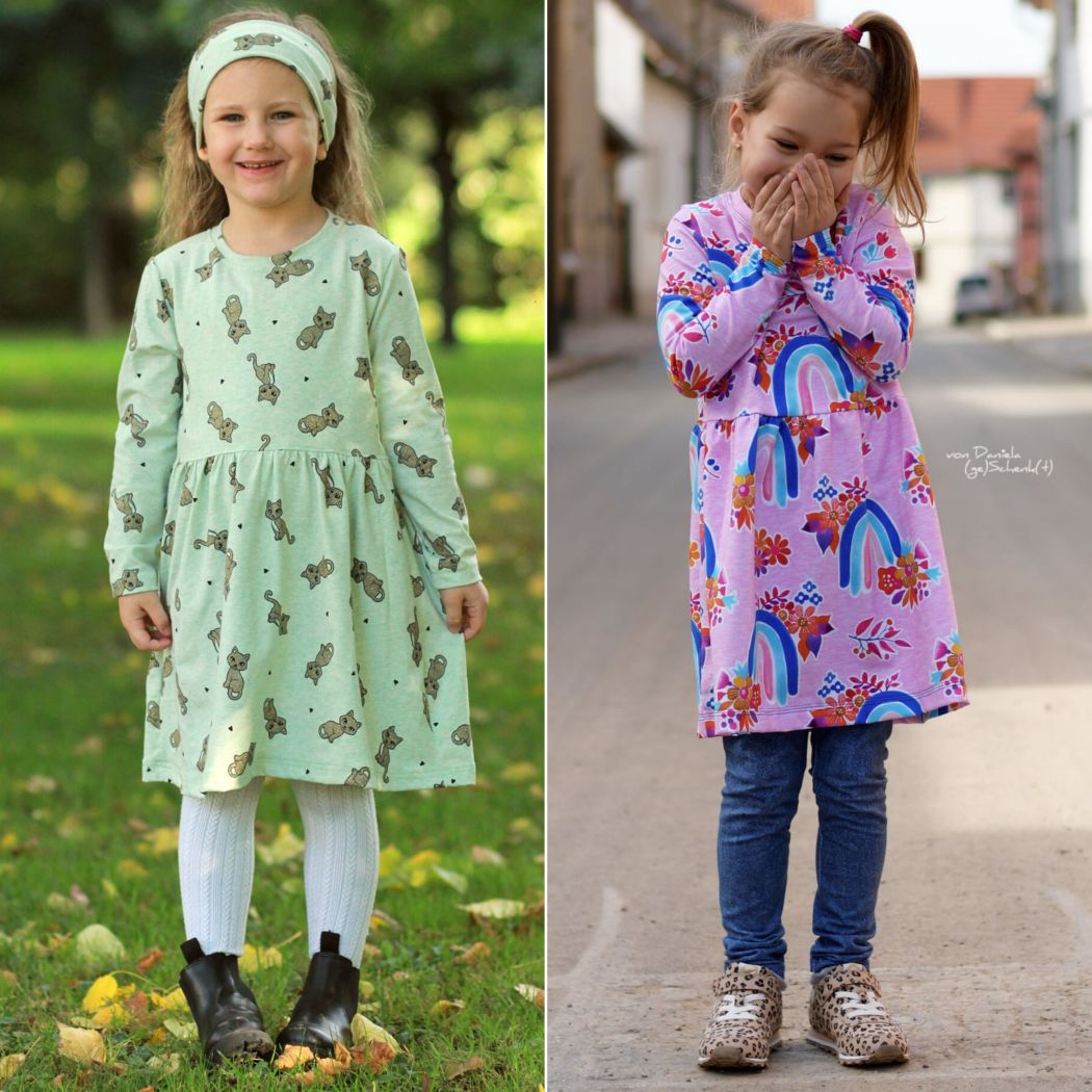 Schnittmuster GAUN Kinder Kleid by Nähfrosch