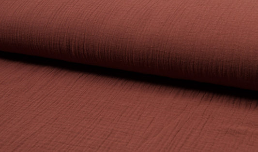 Baumwolle, Webware, Gauze, Musselin, uni