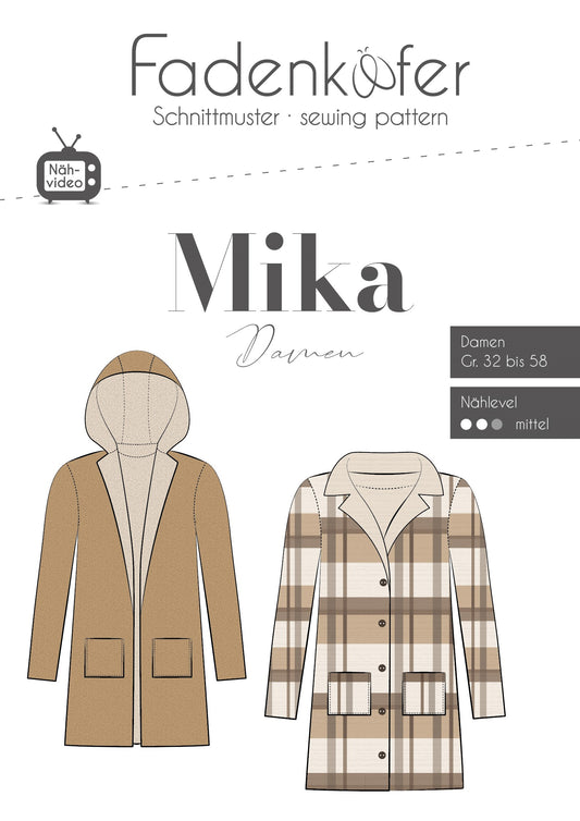 Mantel "Mika" für Damen von Fadenkäfer