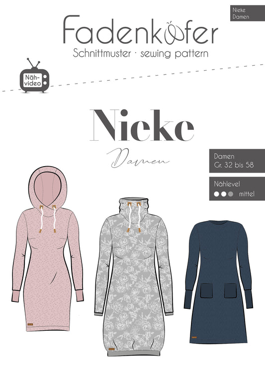 Kleid "Nieke" für Damen von Fadenkäfer