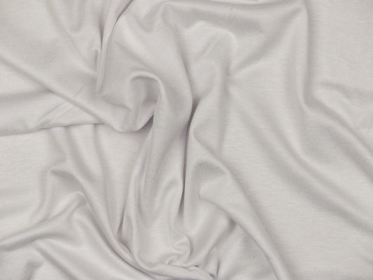 Viskose Jersey uni weiß