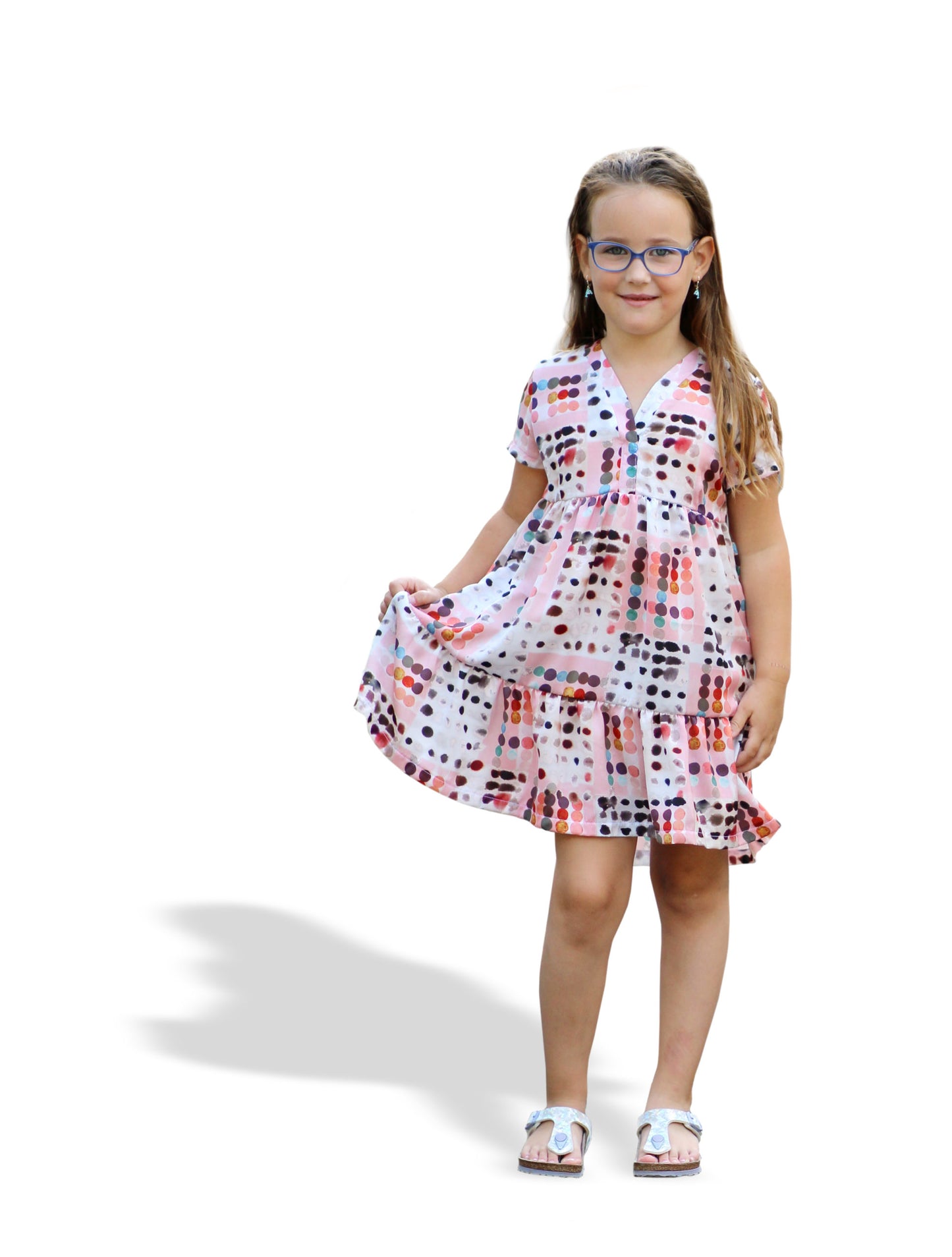 Kleid "Valentina" für Kinder von Fadenkäfer