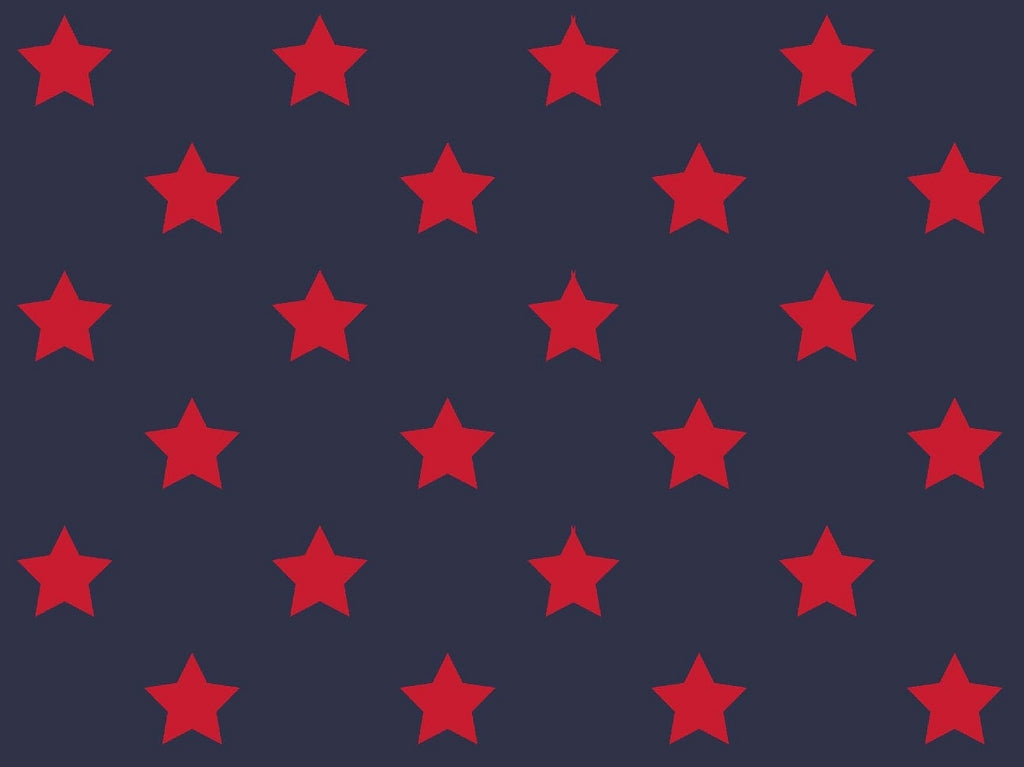 Stoffpaket Jersey "Sterne und Streifen" navy, rot und weiß